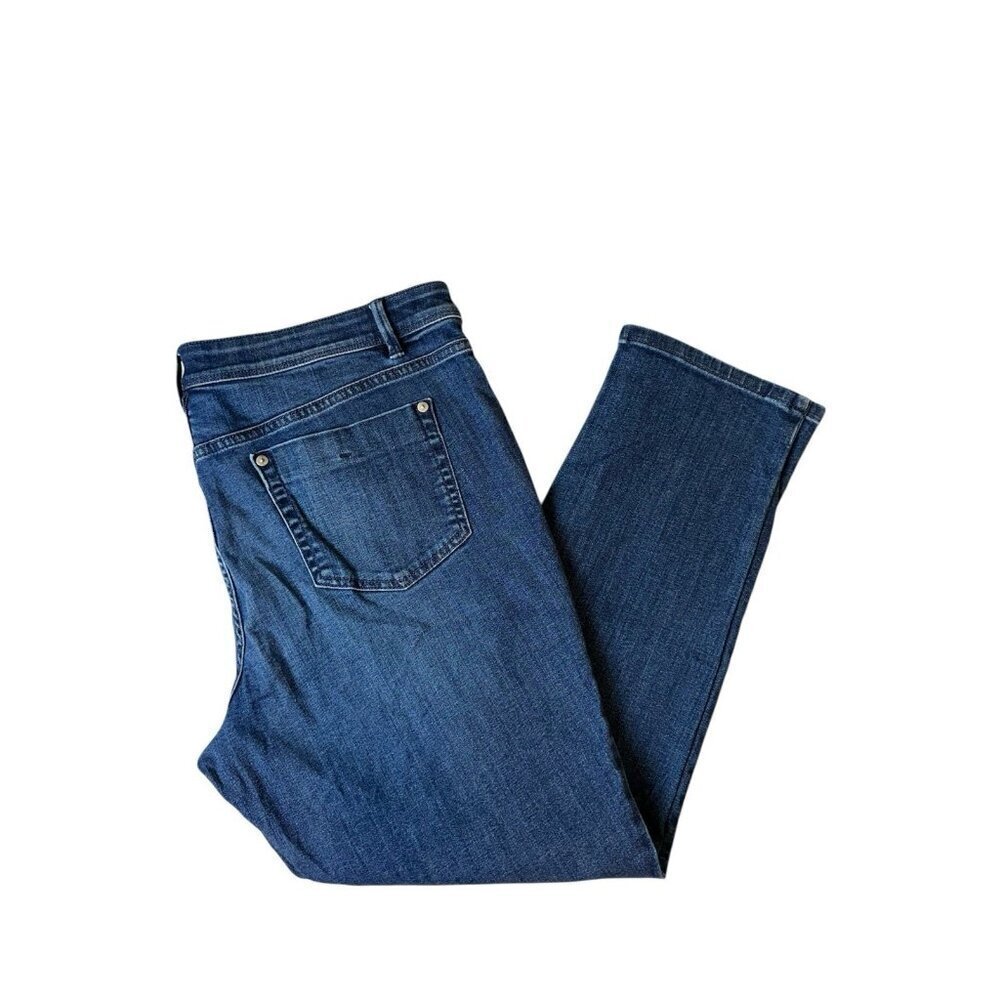 J Jill Denim Jeans Women’s Size 16 Blue Authentic Fit Slim Ankle